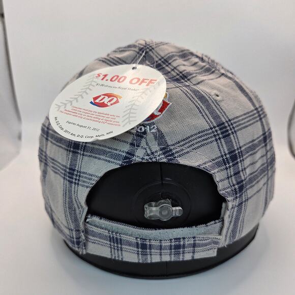 Minnesota Twins 2012 Opening Day Hat Plaid DQ Promo New w/Tag MLB Giveaway - Picture 3 of 11